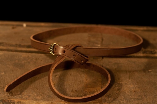 PERA PERIS Mittelalter-Langg�rtel Wikinger - Farbe: dunkelbraun