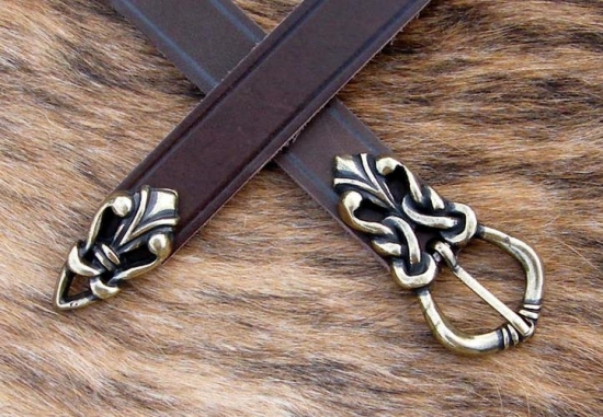 PERA PERIS Mittelalter-Langg�rtel Gotland - Farbe: dunkelbraun