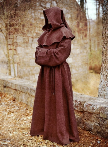 SUPREME REPLICAS Mnchskutte, Kampfmnch, braun - Gre: Einheitsgre