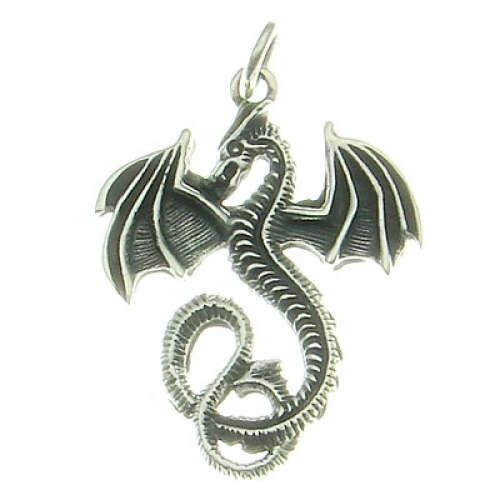 MEGALITH Silberanhnger Drache