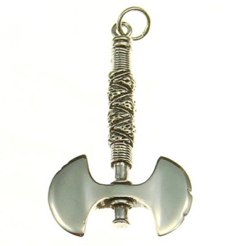 MEGALITH Silberanh�nger Doppelaxt