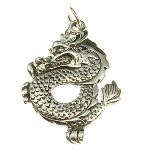 MEGALITH Silberanh�nger Drache
