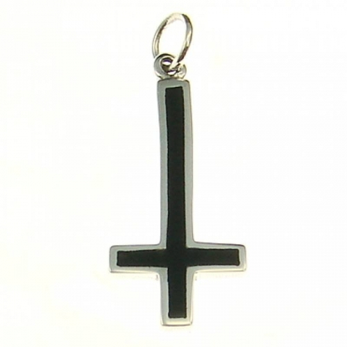 MEGALITH Silberanh�nger Kreuz, gedreht