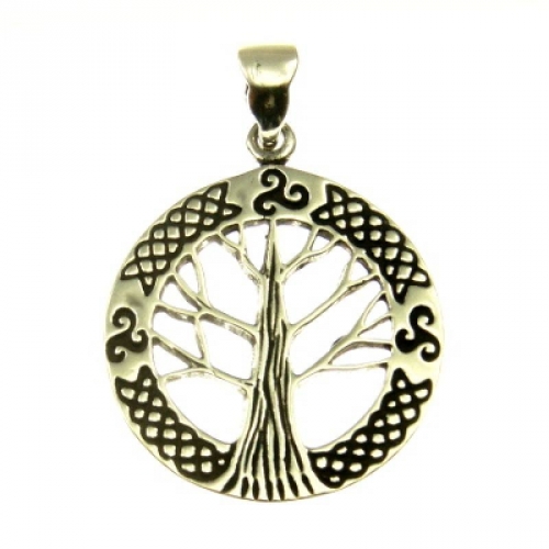 MEGALITH Silberanh�nger Lebensbaum
