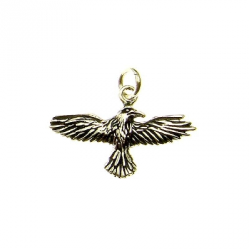 MEGALITH Silberanh�nger Rabe