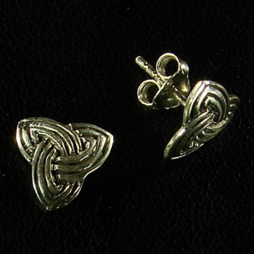 MEGALITH Silber Ohrstecker Triquetta