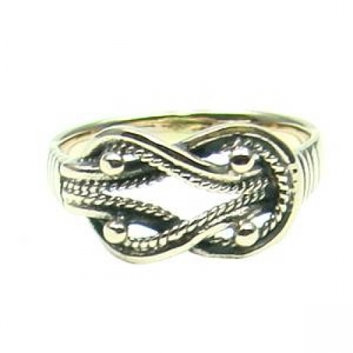 MEGALITH Bronzering Knoten - Ringgre: 68