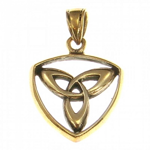 MEGALITH Bronzeanh�nger Triquetta