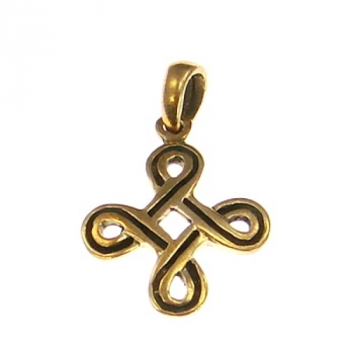 MEGALITH Bronzeanhnger nordischer Knoten