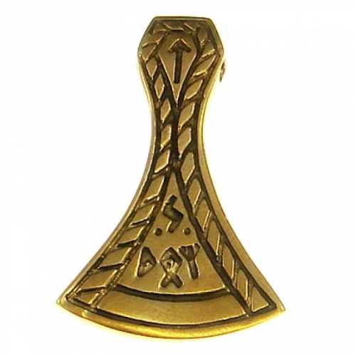 MEGALITH Bronzeanhnger Wikingeraxt klein
