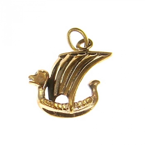 MEGALITH Bronzeanh�nger Wikingerschiff