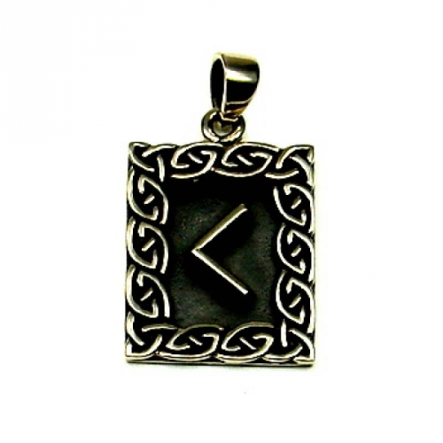 MEGALITH Bronzeanh�nger Kenaz