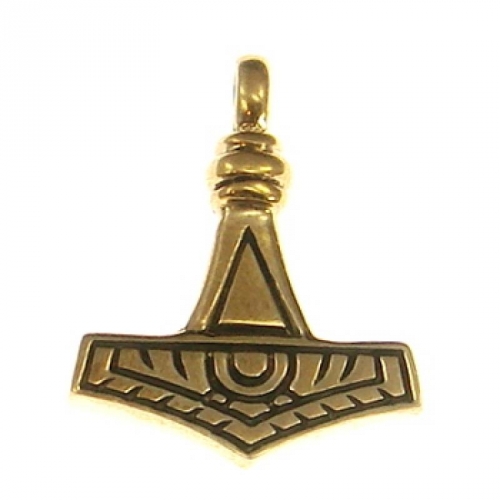 MEGALITH Bronzeanhnger Thorshammer