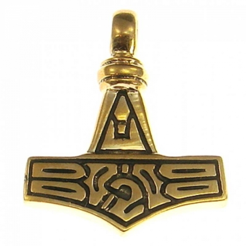 MEGALITH Bronzeanhnger Thorshammer