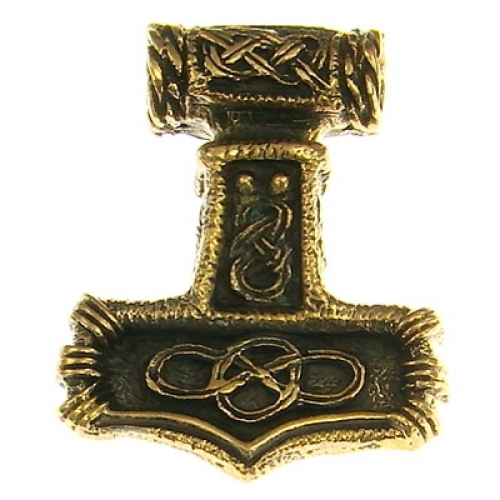 MEGALITH Bronzeanhnger Thorshammer