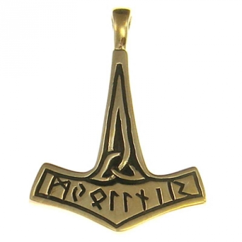 MEGALITH Bronzeanhnger Thorshammer