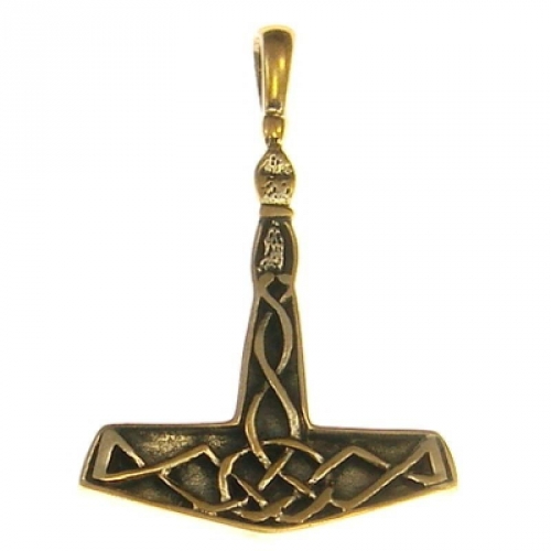 MEGALITH Bronzeanhnger Thorshammer