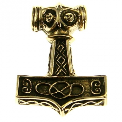 MEGALITH Bronzeanhnger Thorshammer