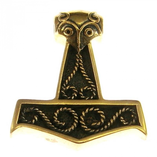 MEGALITH Bronzeanhnger Thorshammer