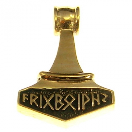 MEGALITH Bronzeanhnger Thorshammer