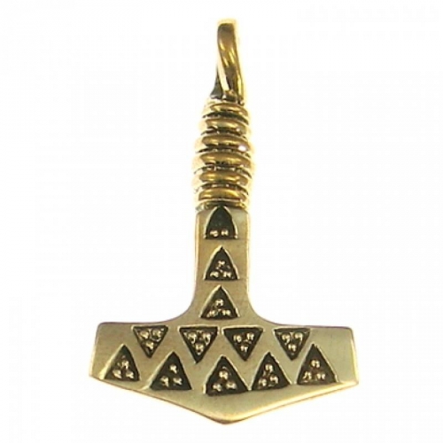 MEGALITH Bronzeanhnger Thorshammer