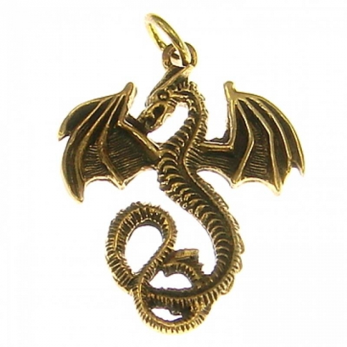 MEGALITH Bronzeanh�nger Drache