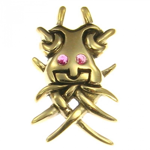 MEGALITH Bronzeanhnger Odins Maske