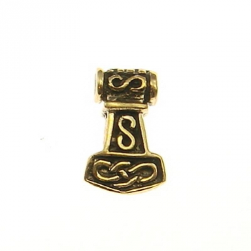 MEGALITH Bronzeanhnger Thorshammer sehr klein