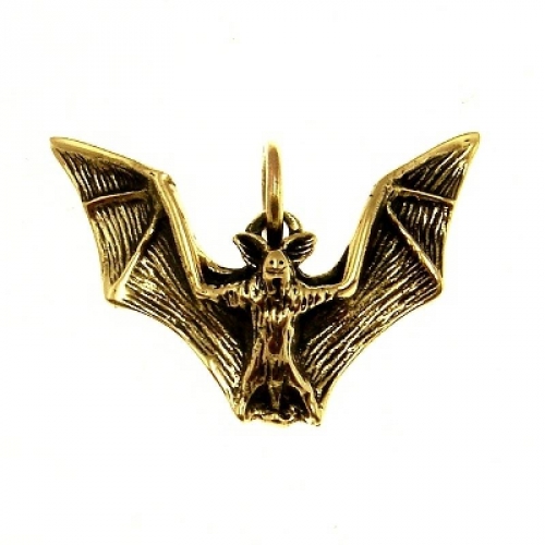 MEGALITH Bronzeanhnger Fledermaus
