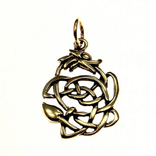 MEGALITH Bronzeanhnger keltischer Drache