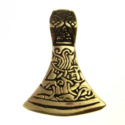 MEGALITH Bronzeanhnger Axt gro