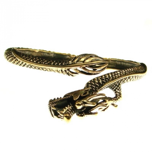 MEGALITH Bronzearmreif Drache