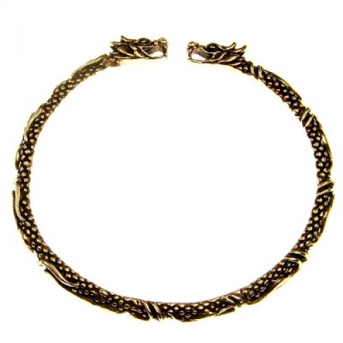 MEGALITH Bronzearmreif Drachen