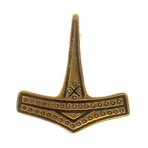 MEGALITH Bronzebrosche Thorshammer