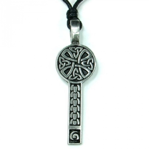 MEGALITH Zinnanh�nger keltisches Kreuz