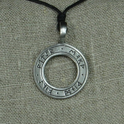 MEGALITH Zinnanh�nger Runenring