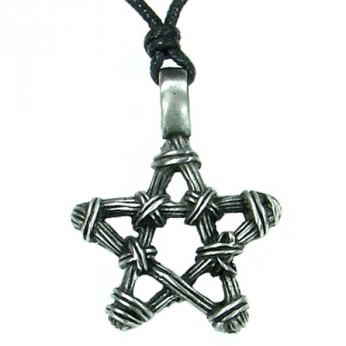 MEGALITH Zinnanh�nger Pentagramm