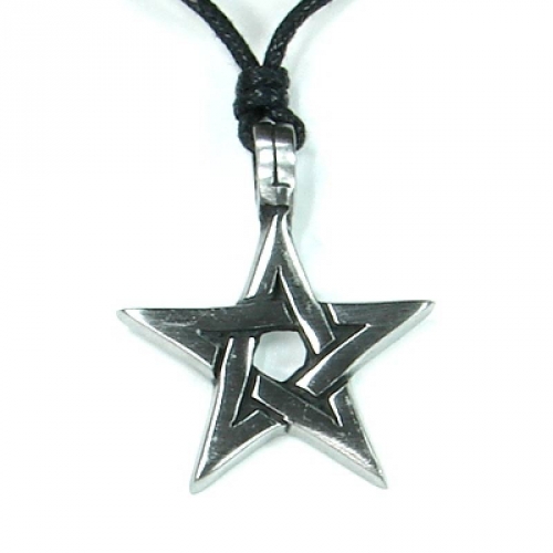 MEGALITH Zinnanh�nger Pentagramm