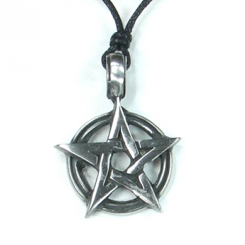 MEGALITH Zinnanh�nger Pentagramm