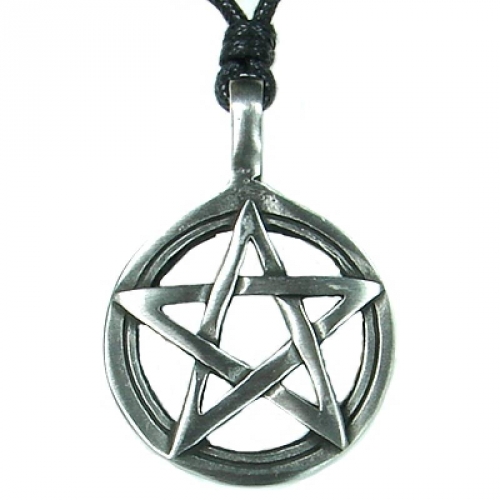 MEGALITH Zinnanh�nger Pentagramm