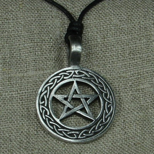 MEGALITH Zinnanh�nger Pentagramm