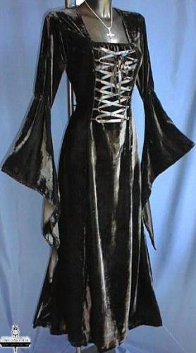 IMEX-MODEN Samtkleid mit Fledermaus�rmel - Gr��e: L - Farbe: lila