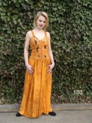 LEONARDO CARBONE Miederkleid - Gre: L/XL - Farbe: braun/schwarz