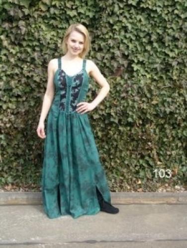 LEONARDO CARBONE Miederkleid - Gre: S/M - Farbe: grn