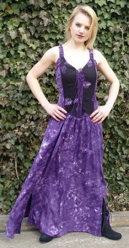 LEONARDO CARBONE Miederkleid - Gre: S/M - Farbe: lila