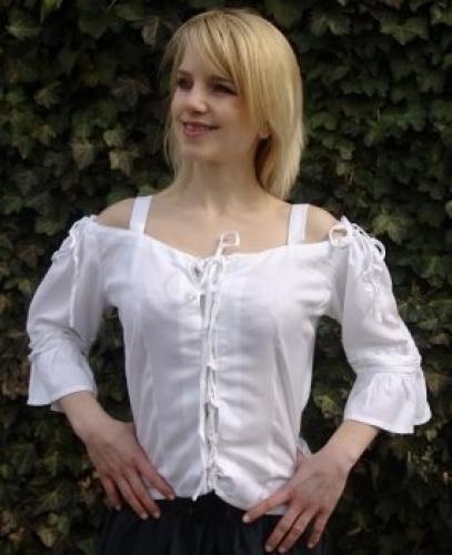 LEONARDO CARBONE Miederbluse - Farbe: wei - Gre: XXXL