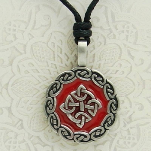 MEGALITH Zinnanhnger keltisch - Farbe: schwarz