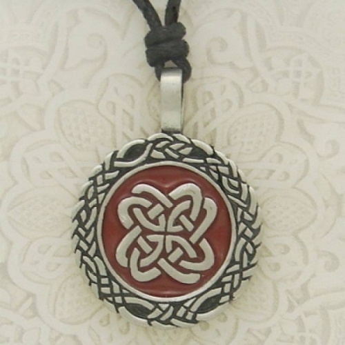 MEGALITH Zinnanh�nger keltisch - Farbe: schwarz