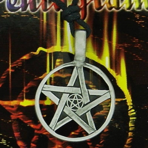 MEGALITH Zinnanhnger Pentagramm