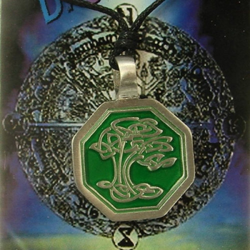 MEGALITH Zinnanh�nger Lebensbaum - Farbe: rot